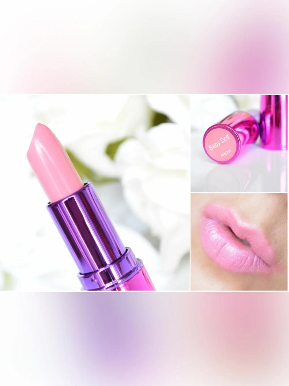 Revolution Makeup Lip Geek Lipstick In Babydoll